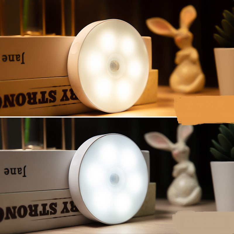 Lámpara LED Inteligente con Sensor de Movimiento – Luz Automática Recargable