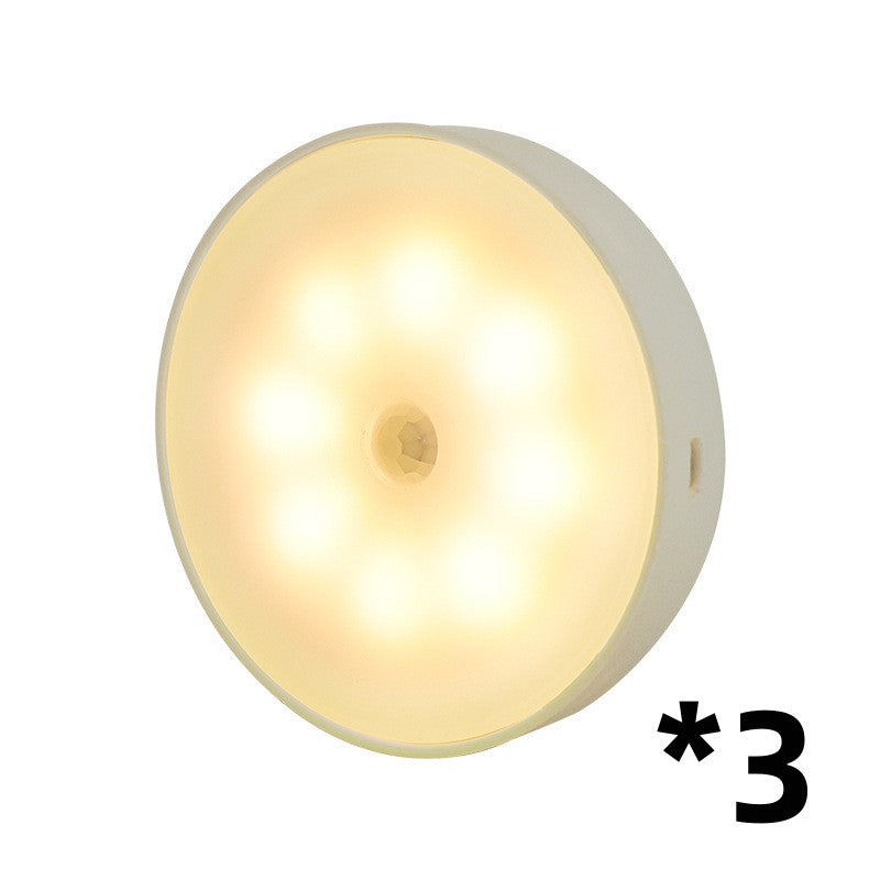 Lámpara LED Inteligente con Sensor de Movimiento – Luz Automática Recargable