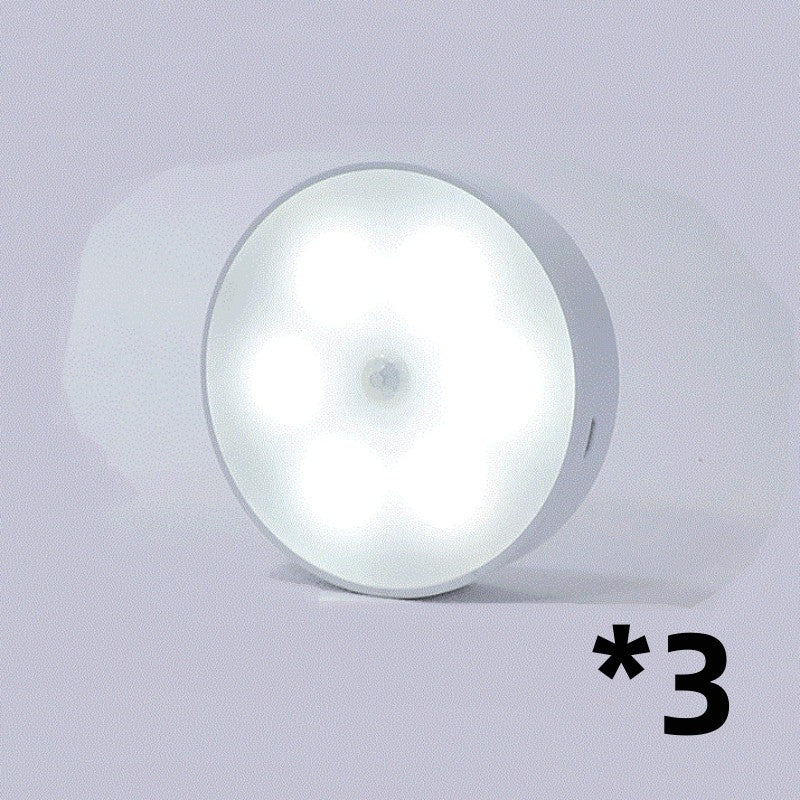 Lámpara LED Inteligente con Sensor de Movimiento – Luz Automática Recargable