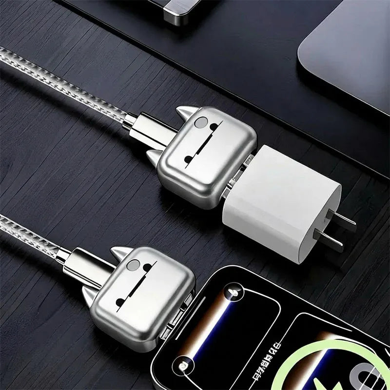 Adaptador que se Desconecta Solo al 100% con Cable Tipo C | Tu Batería a Salvo Toda la Noche